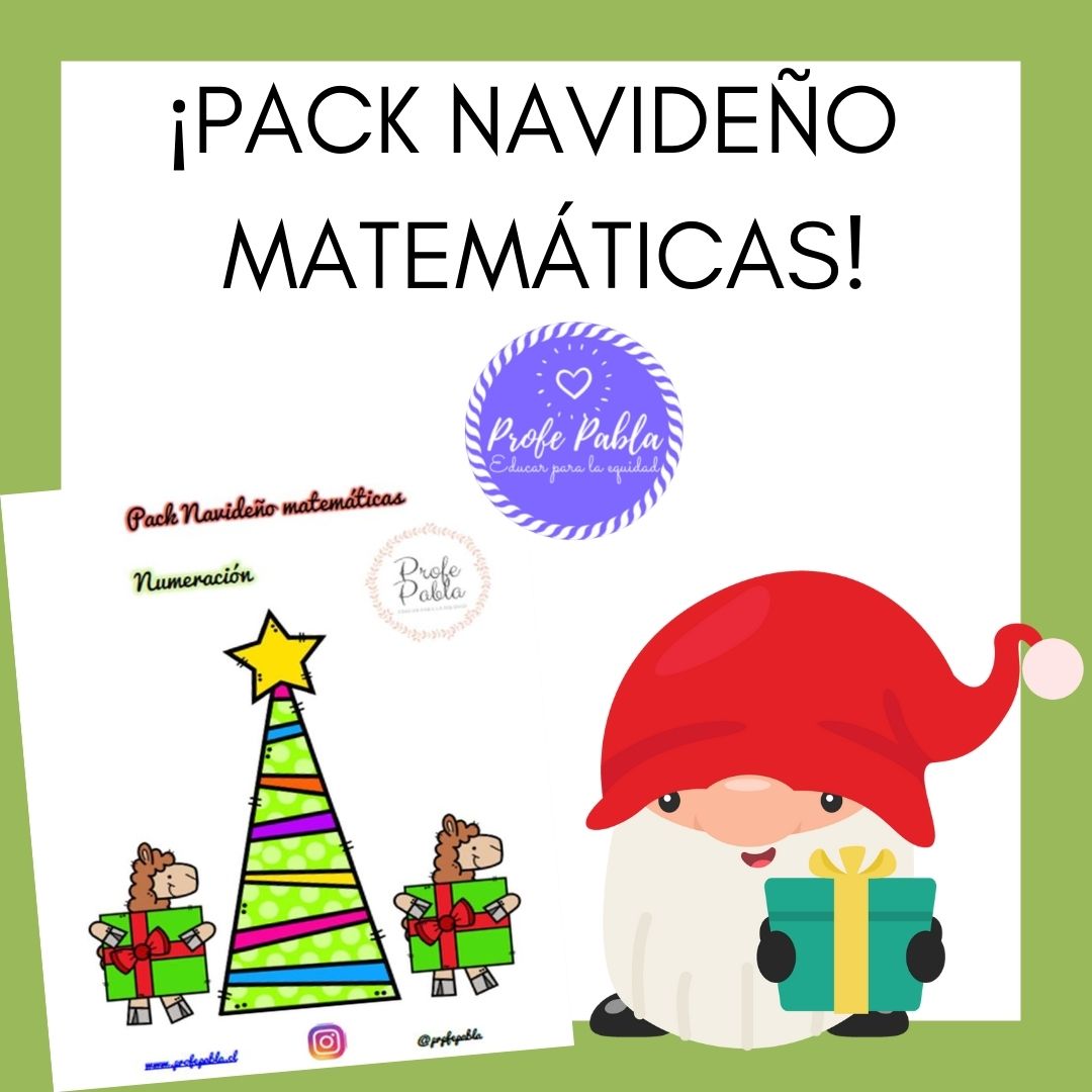 Pack Navideño de Matematicas